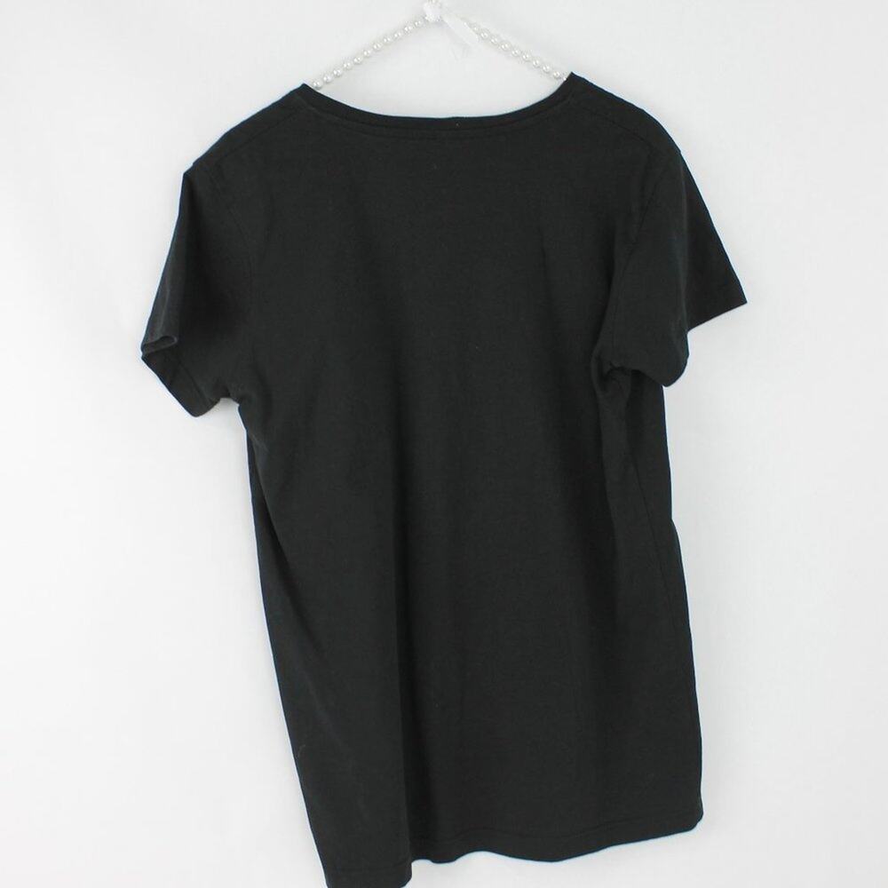 Salem MA T-Shirt Embroidered Gold Moon & Black Crow Size Medium - Picture 4 of 5